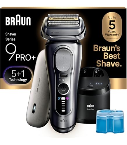 Amazon.com: Braun Series 9 PRO+ Electric Shaver, Wet & Dry Razor